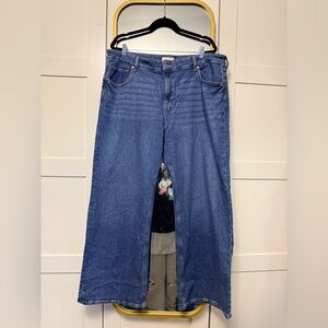 H&M Wide Straight Leg Jeans